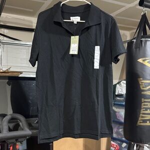 Size Medium Goodfellow & Co Black Men's Polo Shirt